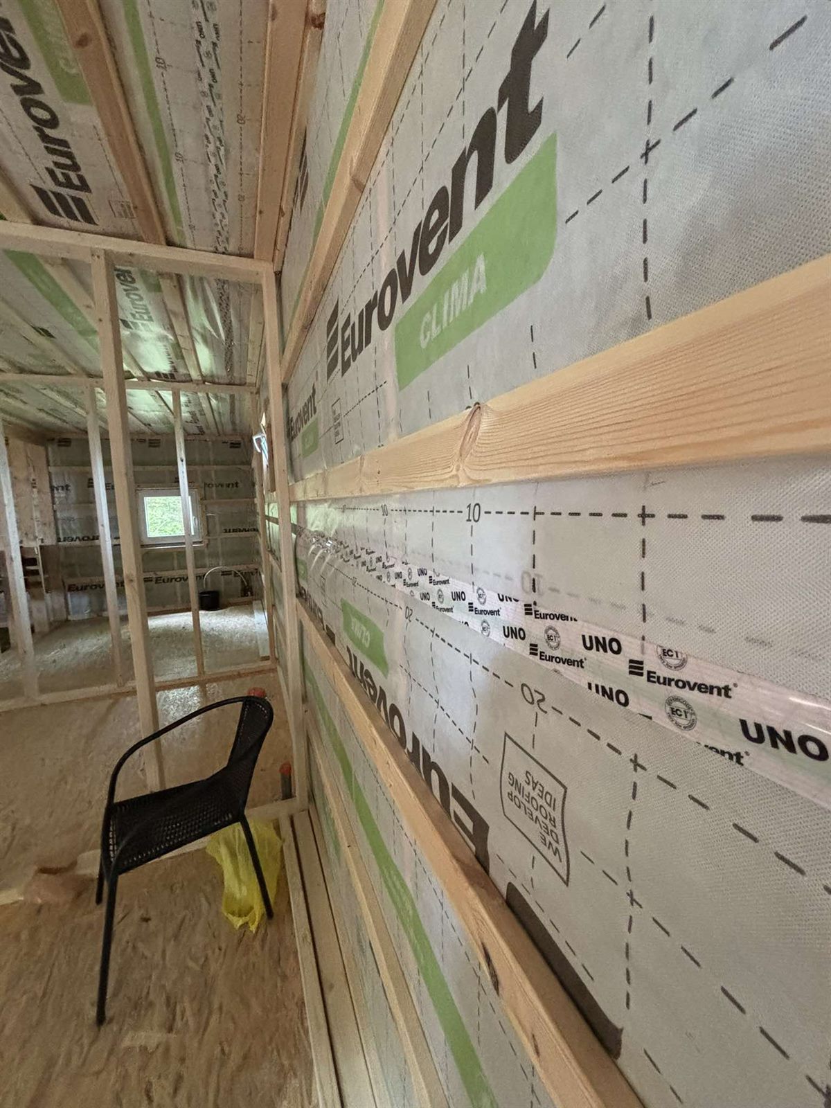 Realizacja Ad Astra Constructions — membrana paroizolacyjna