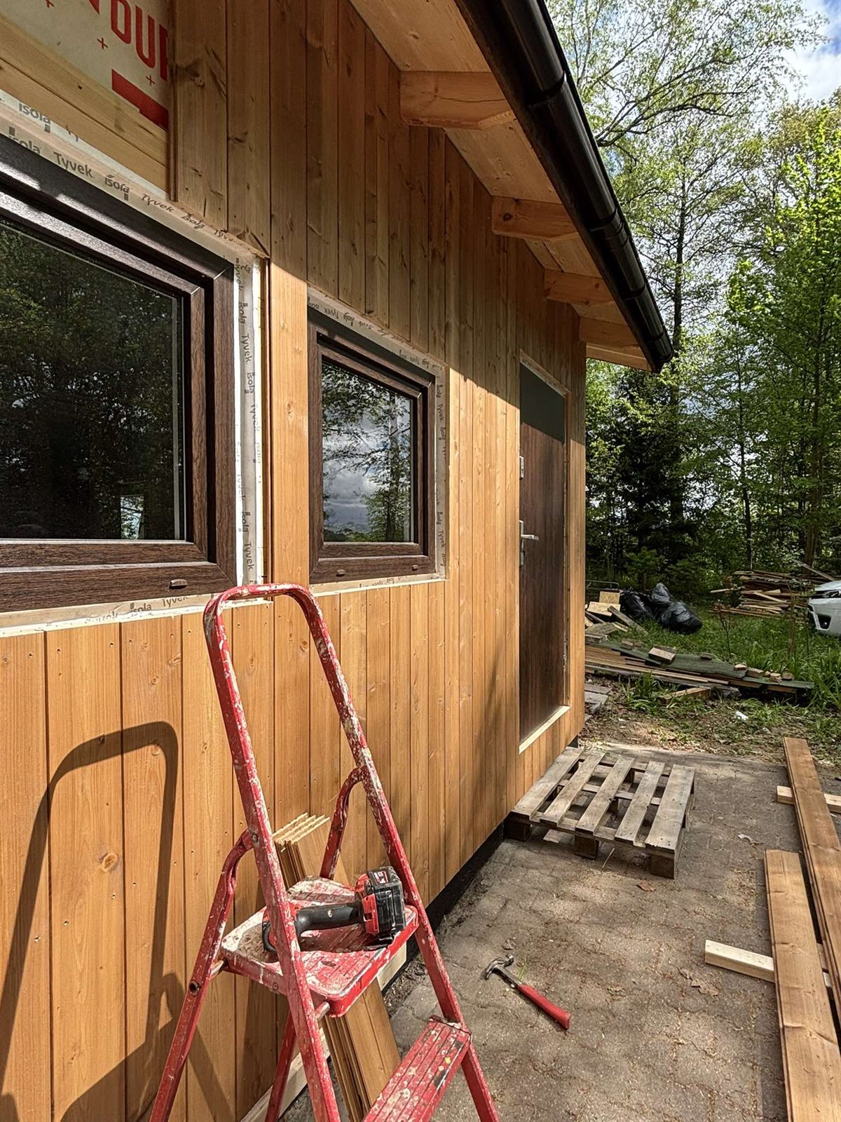 Realizacja Ad Astra Constructions — elewacja z deski drewnianej