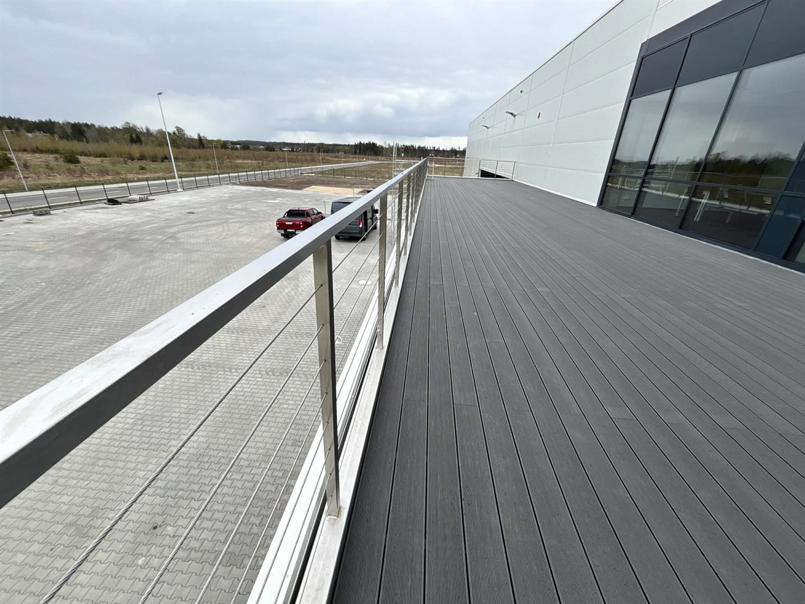 Realizacja Ad Astra Constructions — taras kompozytowy