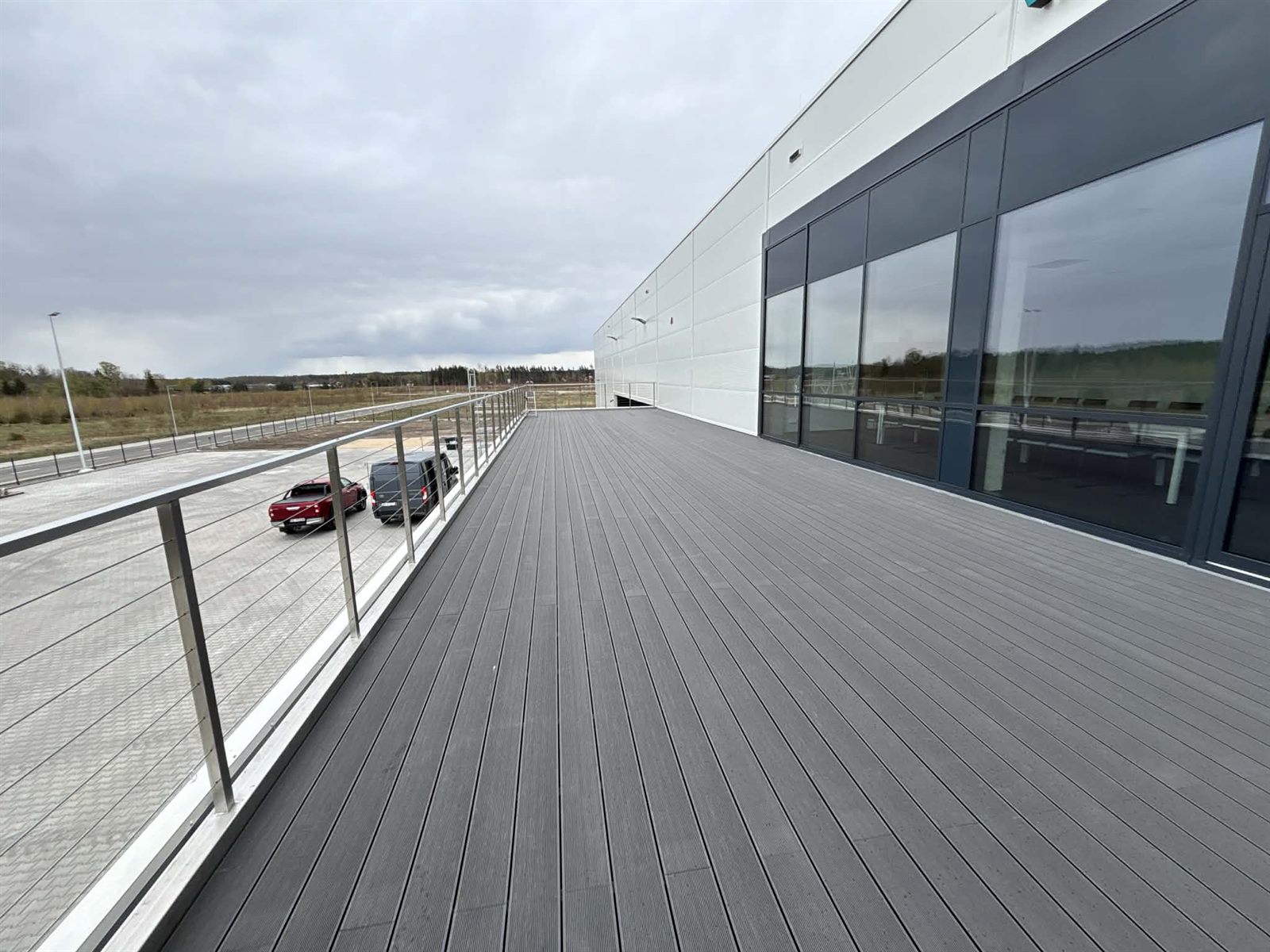 Realizacja Ad Astra Constructions — taras kompozytowy